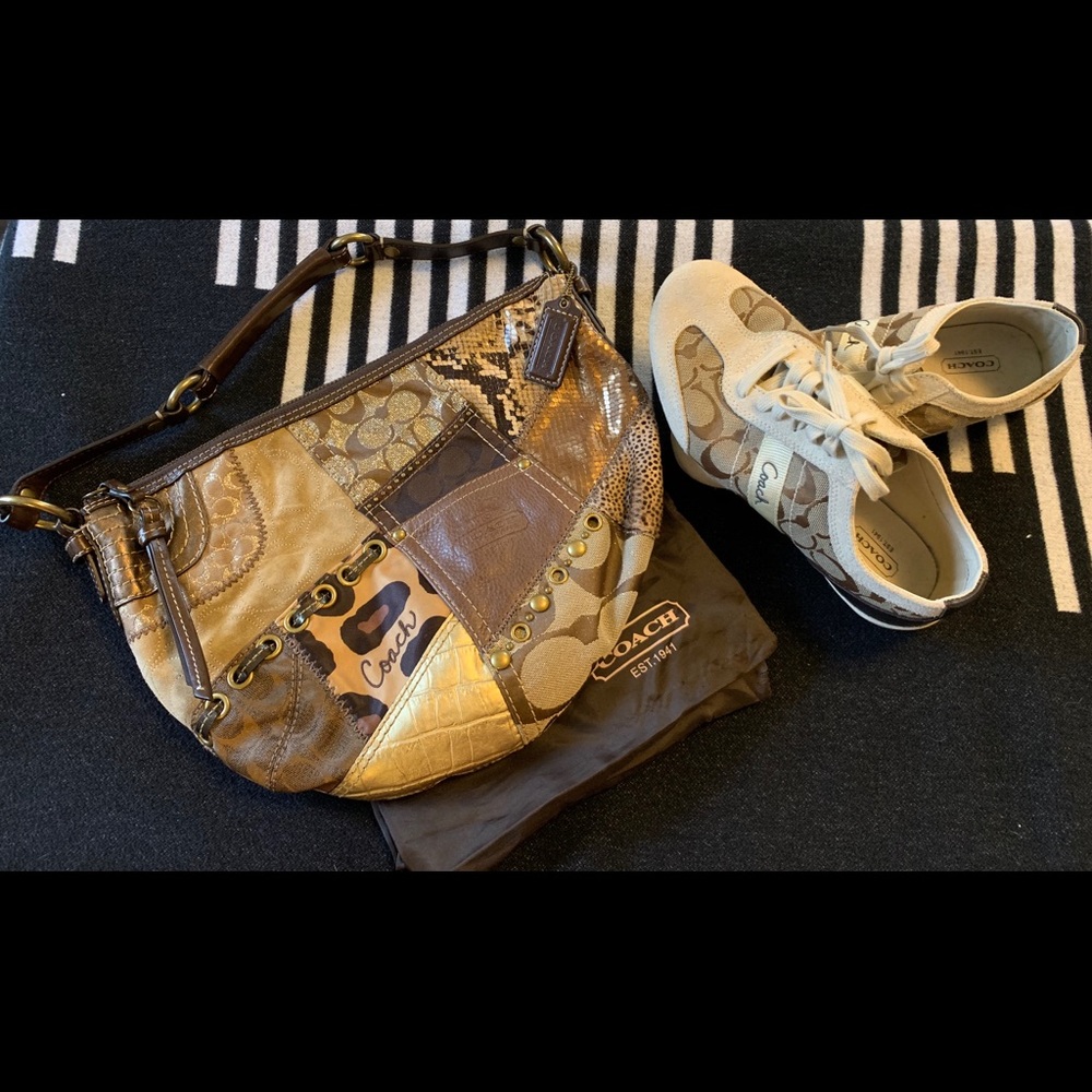 COACH purse & sneakers